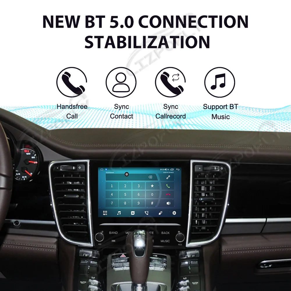 

7'' For Porsche Panamera 2010-2016 Touch Car Screen Navigation Apple Carplay Car Radio DSP BT Multimedia Player WIFI