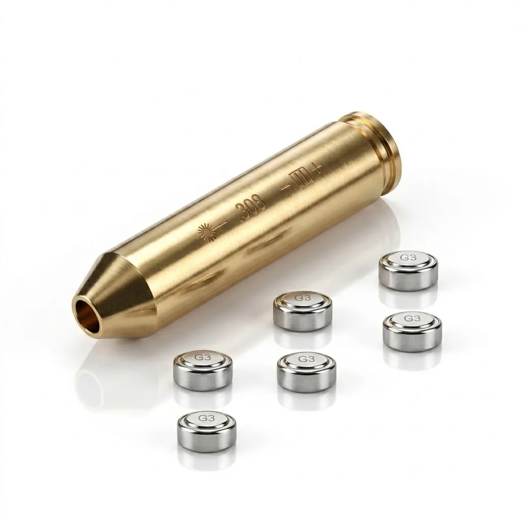 Laser Bore Sighter 223/308/30-06/30-30/300WIN/9.3x62/6.5x55/8x57/7.62x39/303/22-250/7MM/8MM Boresighter Laser Collimator
