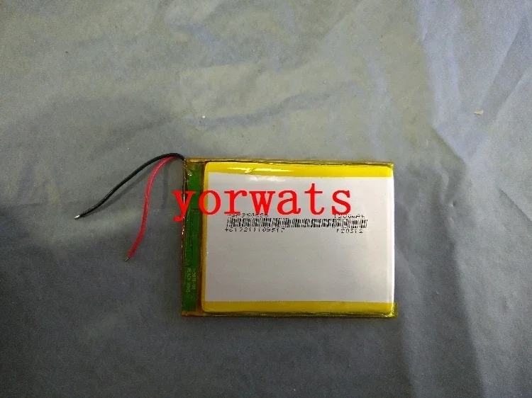 Nieuwe Hot Een oplaadbare Li-ion cel 3,7 V lithium-polymeerbatterij 354866   1200 mAh