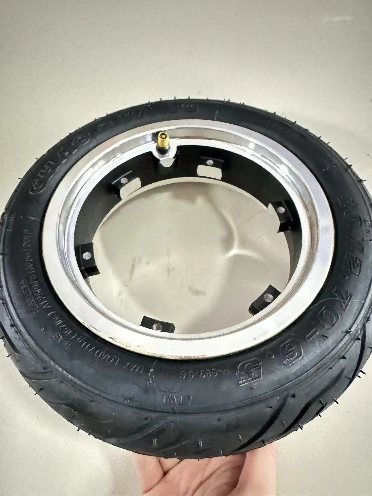 10 inches wheel 10*2.7-6.5 with wheel hub  for minimotors speedway5 electric scooter spare parts