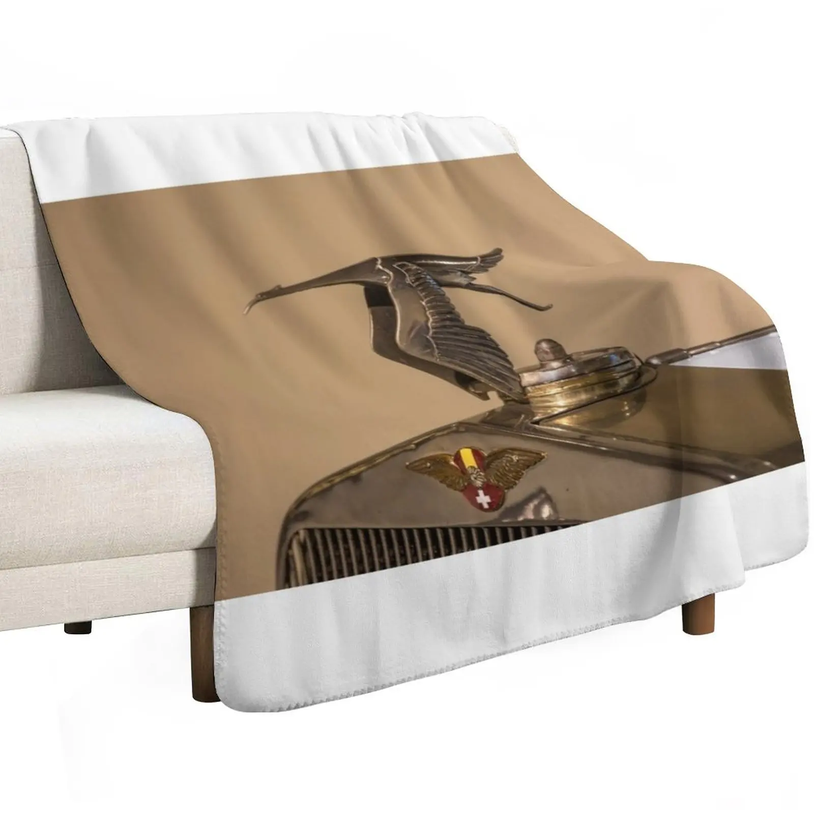 Hispano Suiza H6B Dual Cowl Phaeton Million-Guiet (1924) Throw Blanket Moving Luxury Blankets For Baby Large Plush Blankets