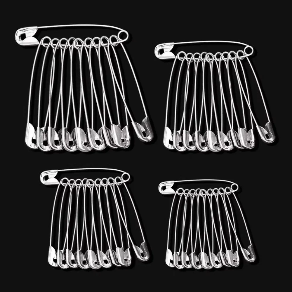 High Quality Multi-Size Safety Pins High Hardness Rust Proof Large Safety Pin Thickened Sewing Craft Safety Pin Crafts