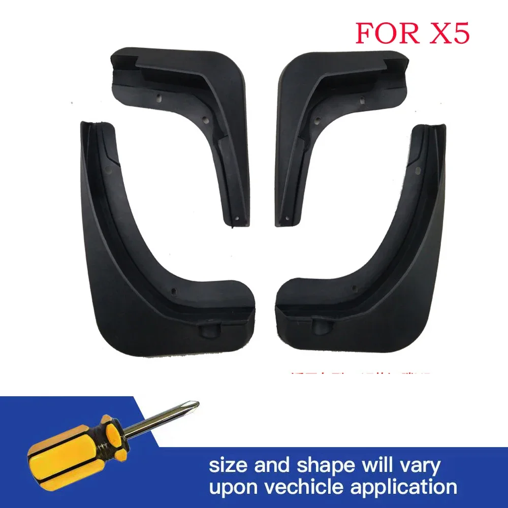 

4x Mudguards Accessories Mud Flaps Anti-splash Guards Fender Front Rear For Hanteng X5 X7 2017 2018 2019 2020