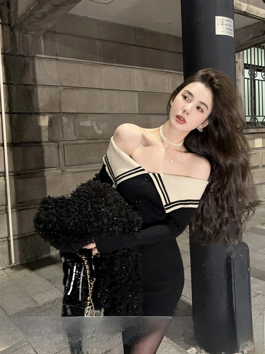 

Pure Desire High Waist ort Dr Women's Inner Wear One oulder High Waist Inner Match Slimming Effect High End Feeling Dr