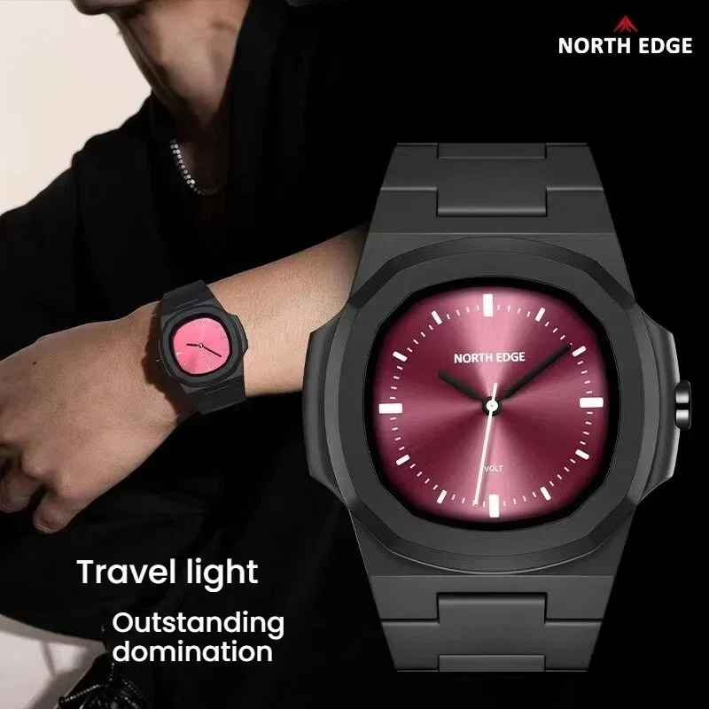 New Fashion Quartz Watch Student Sports Couple Watch Nautilus Watch Waterproof Sun Pattern