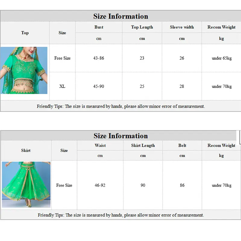 Adult Jasmine Princess Belly Dance Top Dress Set Festival Indian Bellydance Bollywood Halloween Cosplay Costume Rave Outfit Clot