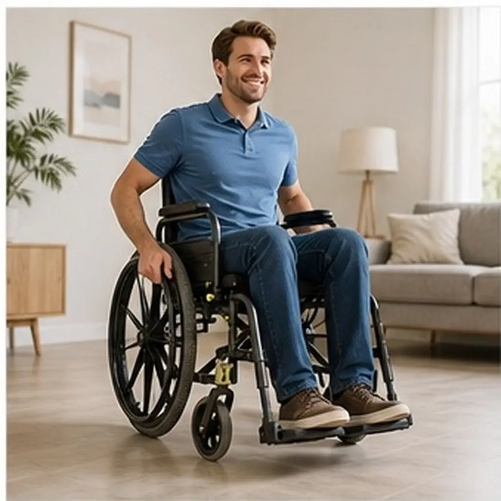 8Pcs Wheelchair Front Wheels Bearing Replacement For Wheelchair User Bearings Kit Caster Fork Stem Parts Excellent