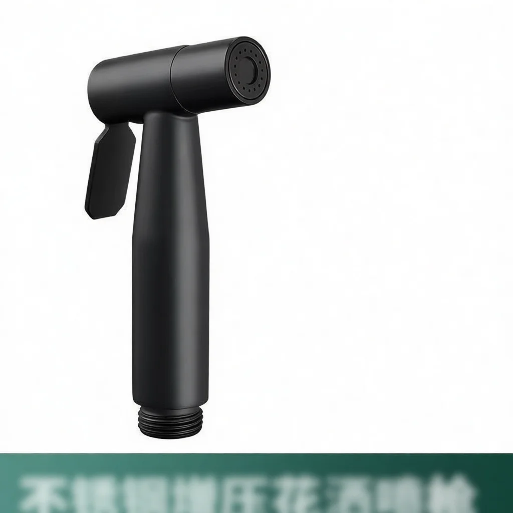 Stainless Steel Bidet Sprayer Set Toilet Diverter Valve Switch Adapter High Pressure Cleaning Shower Head Bathroom Faucet