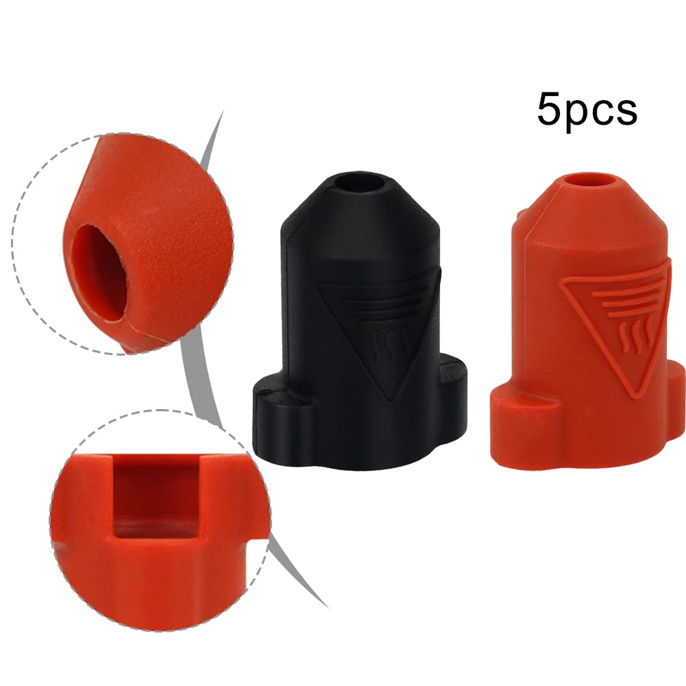 5PCS Silicone Socks For Creality K1/K1 Max Ceramic Heating Block Kit K1 For-Hotend Heat Warm Keeping Cover 3D-Printer Parts