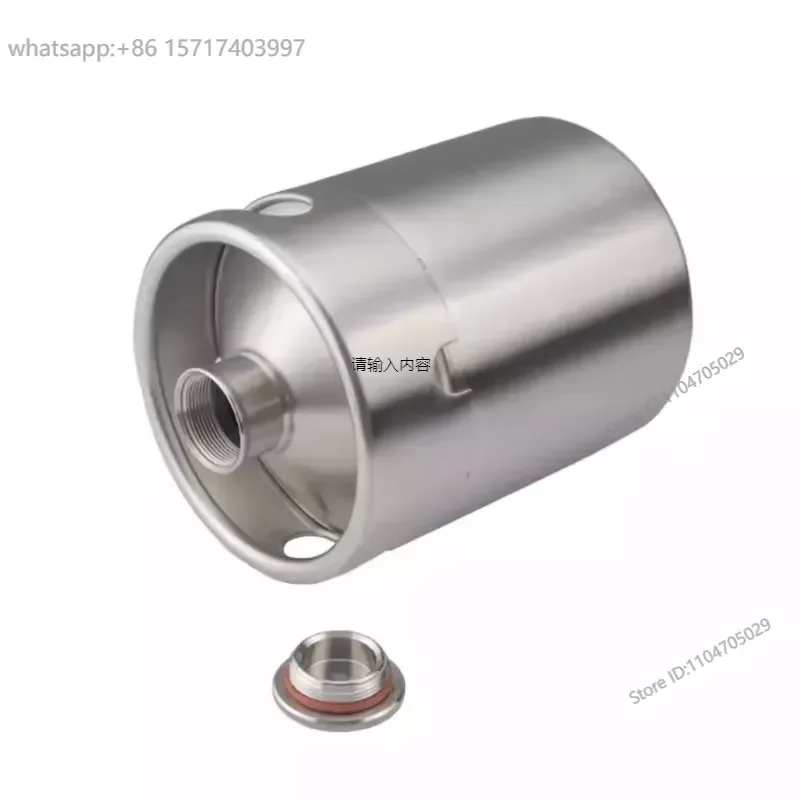 2L 3.6L stainless steel draft beer barrel Baijiu barrel Baijiu pot home brew second serve