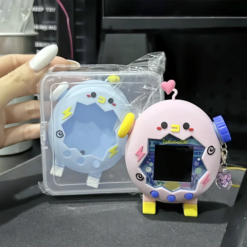 

Вертикальный силиконовый защитный чехол для Tamagotchi on Paradise, милое украшение для стола, подставка, игрушечный аксессуар