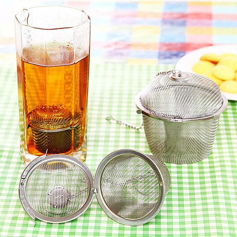 1 Pack of 304 Stainless Steel Tea Strainer Tea Cup Seasoning Balls