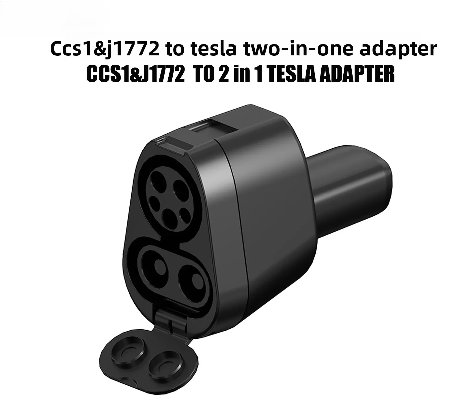 محول CCS1 & J1772-DC للشحن السريع الأمريكي مناسب لمحول محول التيار المتردد Tesla NACS