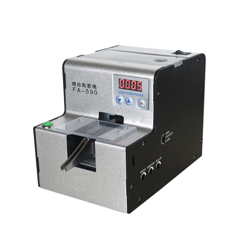 สกรูอัตโนมัติเครื่องนับ FA-590สกรู Counter 1.0-5.0รางปรับสกรูเครื่องนับ