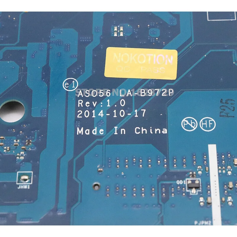 LL+  I3-5010U I5-5200U FOR HP Pavilion 15-R Motherboard LA-B972P AS056 801859-001