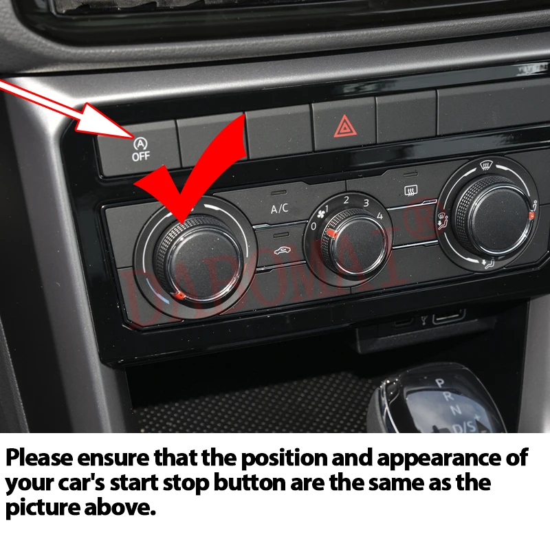For Volkswagen VW T-Cross 2019-2024 Automatic Start Stop Engine System Off Eliminator Control Sensor Plug Cable Stop Canceller