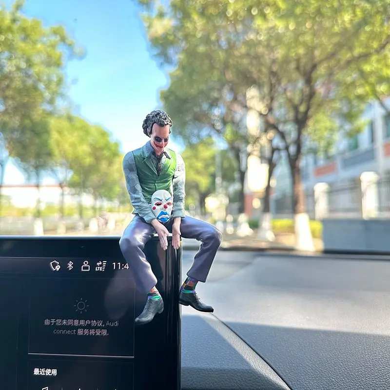 

Marvel DC Joker figure ornaments anime car decoration accessories desktop ornaments model decoration car dashboard decorations