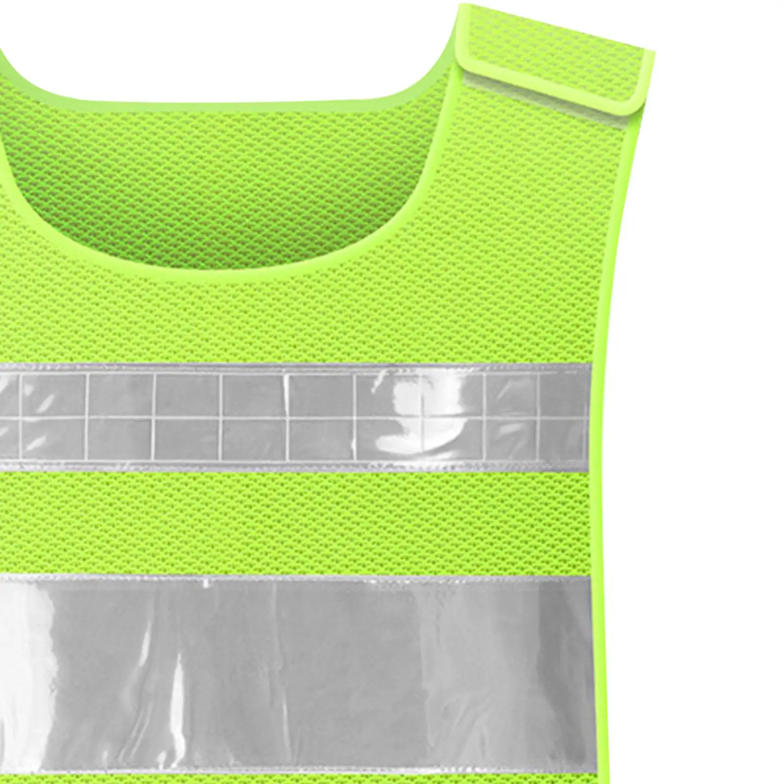 Reflective Vest ,High Visibility, Sleeveless, Mesh Cloth with Reflective Strips Adults