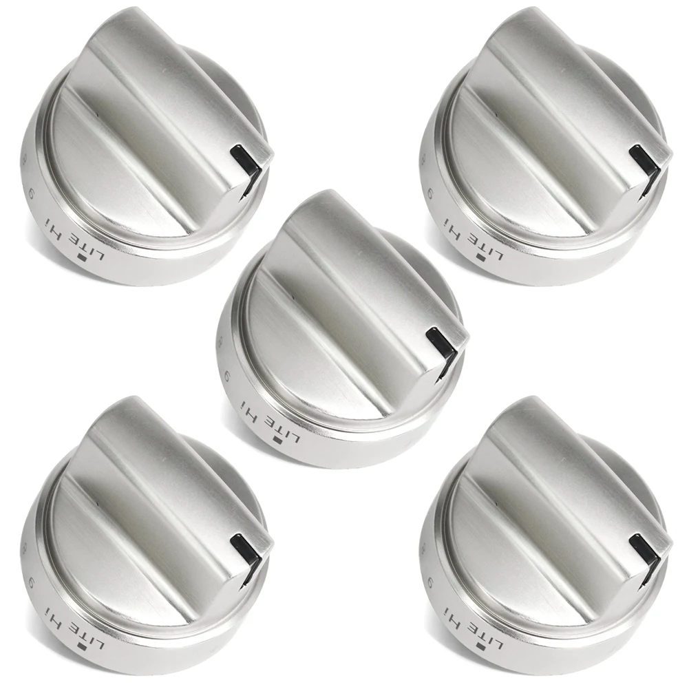 

5PCS Oven Switches WB03X24818 Burner Lock Range Parts Gas Stove Knob Control Temperature Shift Replacement General