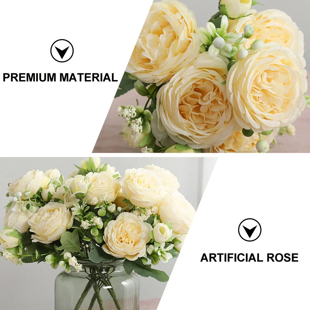 

Artificial Bouquet Single Long Stem Wedding Home Decoration Simulation Rose Branch Artificial Flower Ornaments Decorative Rose