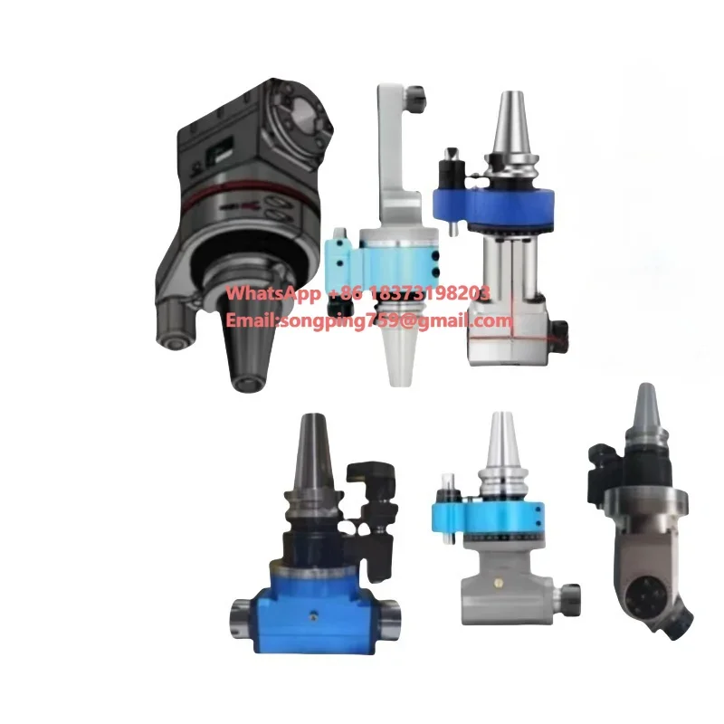 High Precision Adjustable Multi Angle CNC Router Head BT40 for Woodwork Engraving and Precision Cutting