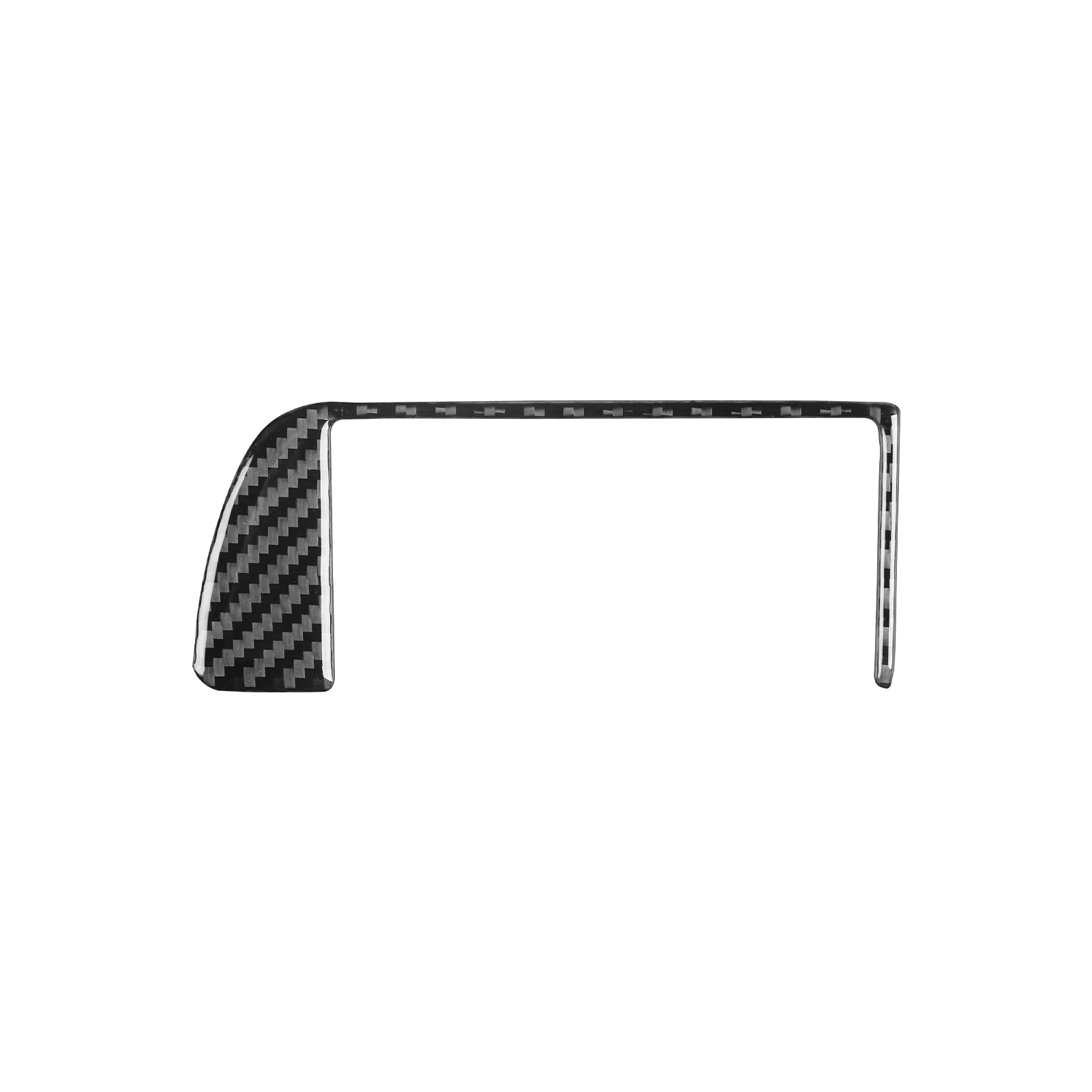 Real Carbon Fiber Car Accessories Driver Door Storage Frame Trim Cover Soft Sticker For BMW E36 3 Series/M3 1994 1995 1996 view 5