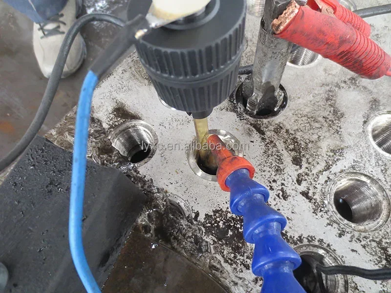 Máquina de remoção removedor e extrator de parafuso danificado portátil EDM-8C