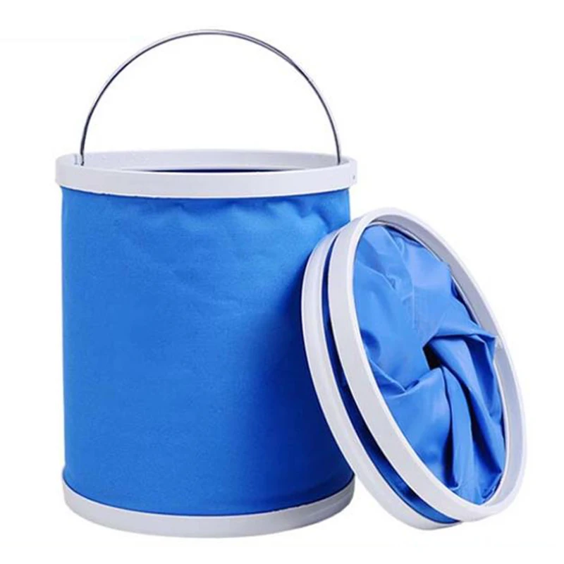 

9L Waterproof Folding Bucket Is Convenient Environmentally Wear Resistant Portable Bucket Water Container Storage Bag