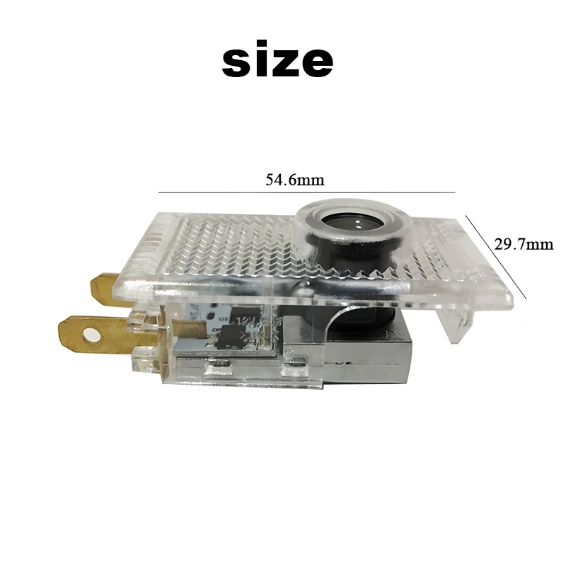 2 pcs Auto Wireless Door Led Welcome Light Projection Lamp Light For Opel Astra j Insignia Astra g Corsa Zafira b Mokka Meriva view 2