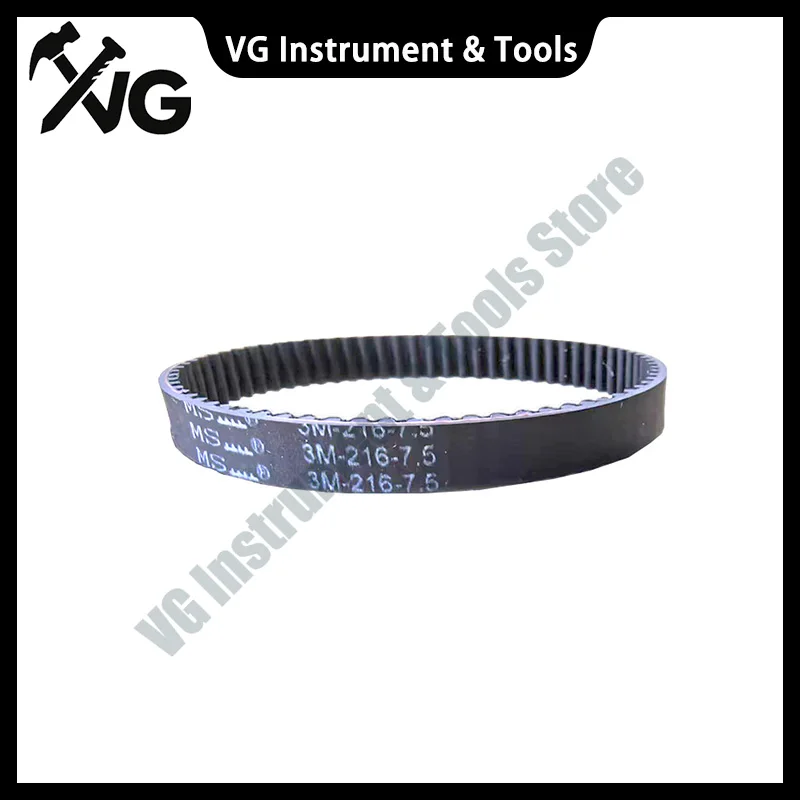 3 Stück 3M-216-7.5 Riemen, Umfang 216 mm, Breite 7,5 mm, passend für Roborock/Midea/BISSELL/Dreame/Tineco/Haier/SUPOR Staubsaugerteile – Detail 2