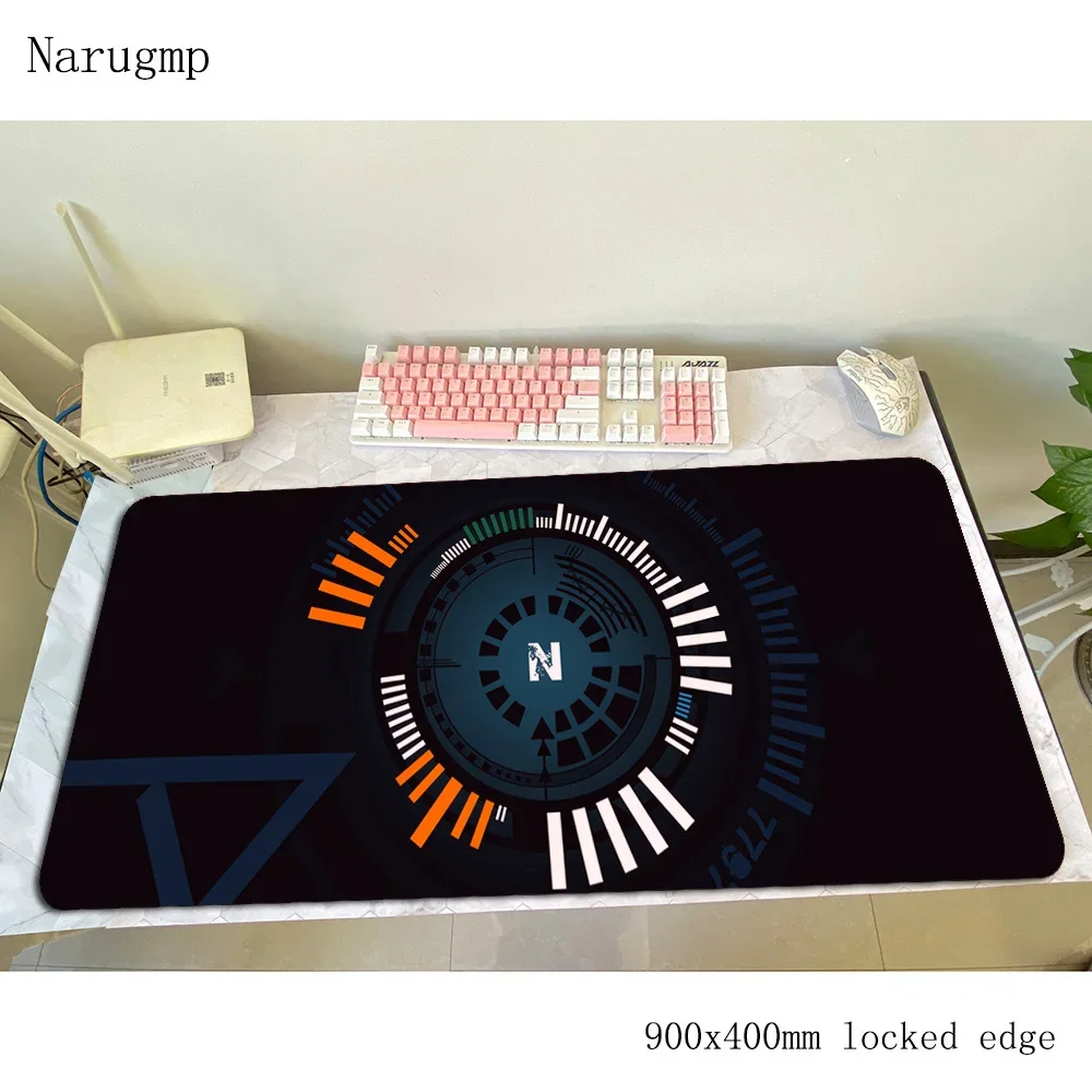 Clock padmouse gel accessory 900x400x4mm mouse pad Customized gaming enterprise rubber mats keyboard large mouse mat gamer
