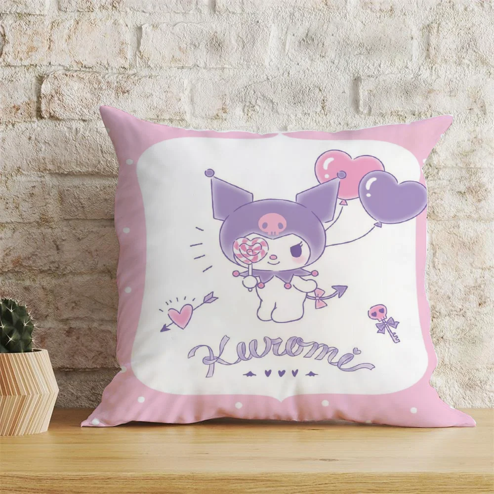 MINISO Kulomi Duplex Printing Throw Pillow Covers Personalized Gift Cushions for Decorative Sofa Cushions Cover Halloween Home