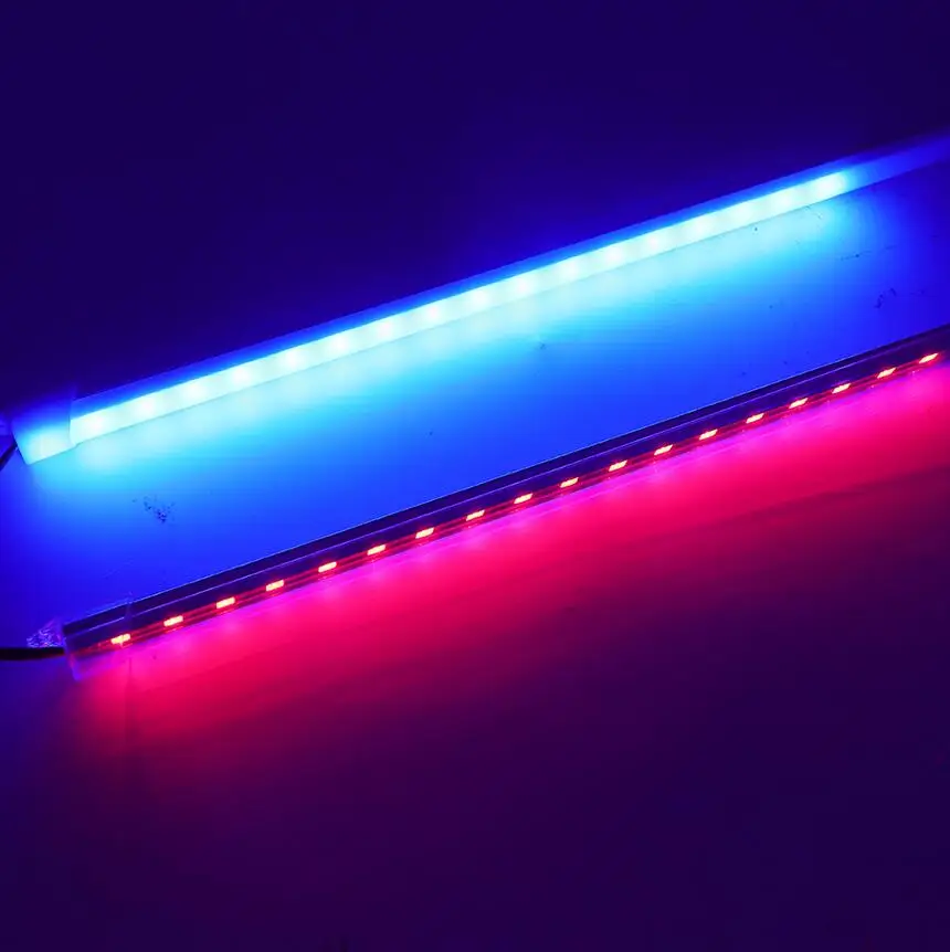 Super Bright 5050 RGB pure white Led Bar Light 0.5m 36 Led 12V Led Hard Strip Bar Light U Groove Warm/cold White Led Strip Light