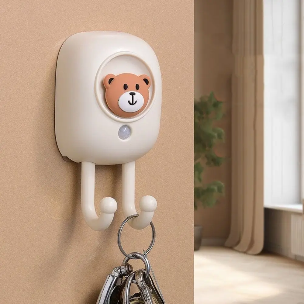 

Plastic Go Out Reminder Smart Voice Automatic Intelligent Sensing Smart Voice reminder Anti-Loss Key Hook Middle-aged People