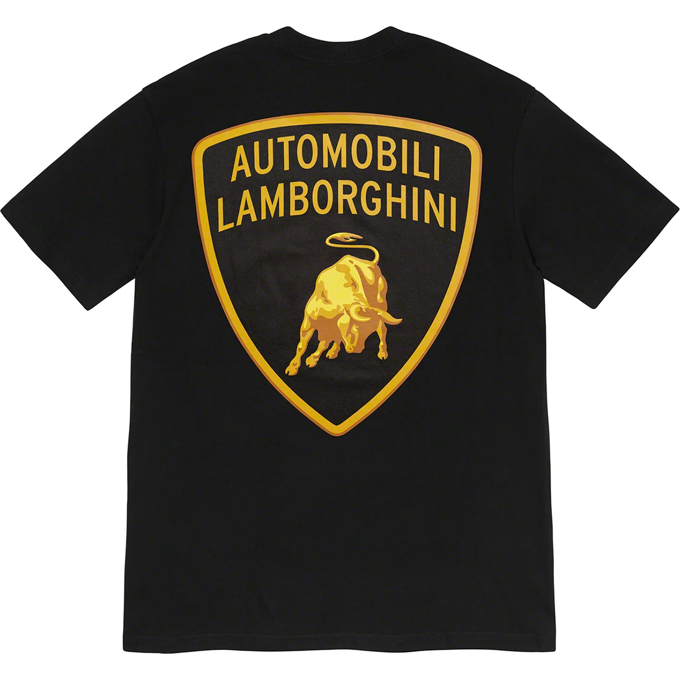 Summer Fashion Lamborghini Short-sleeved Cotton T-shirt Couples with High-quality Cotton Men and Women of The Same Shirt