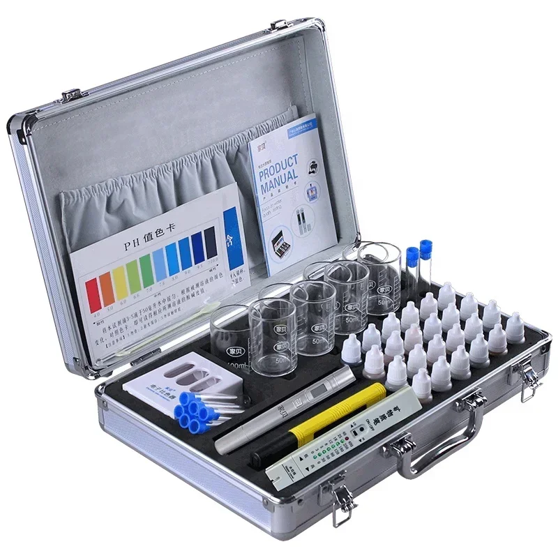 

New Design Water Quality Analysis Kit For Drinking Water And Swimming Pool/Water Quality Analyzer Test Kit