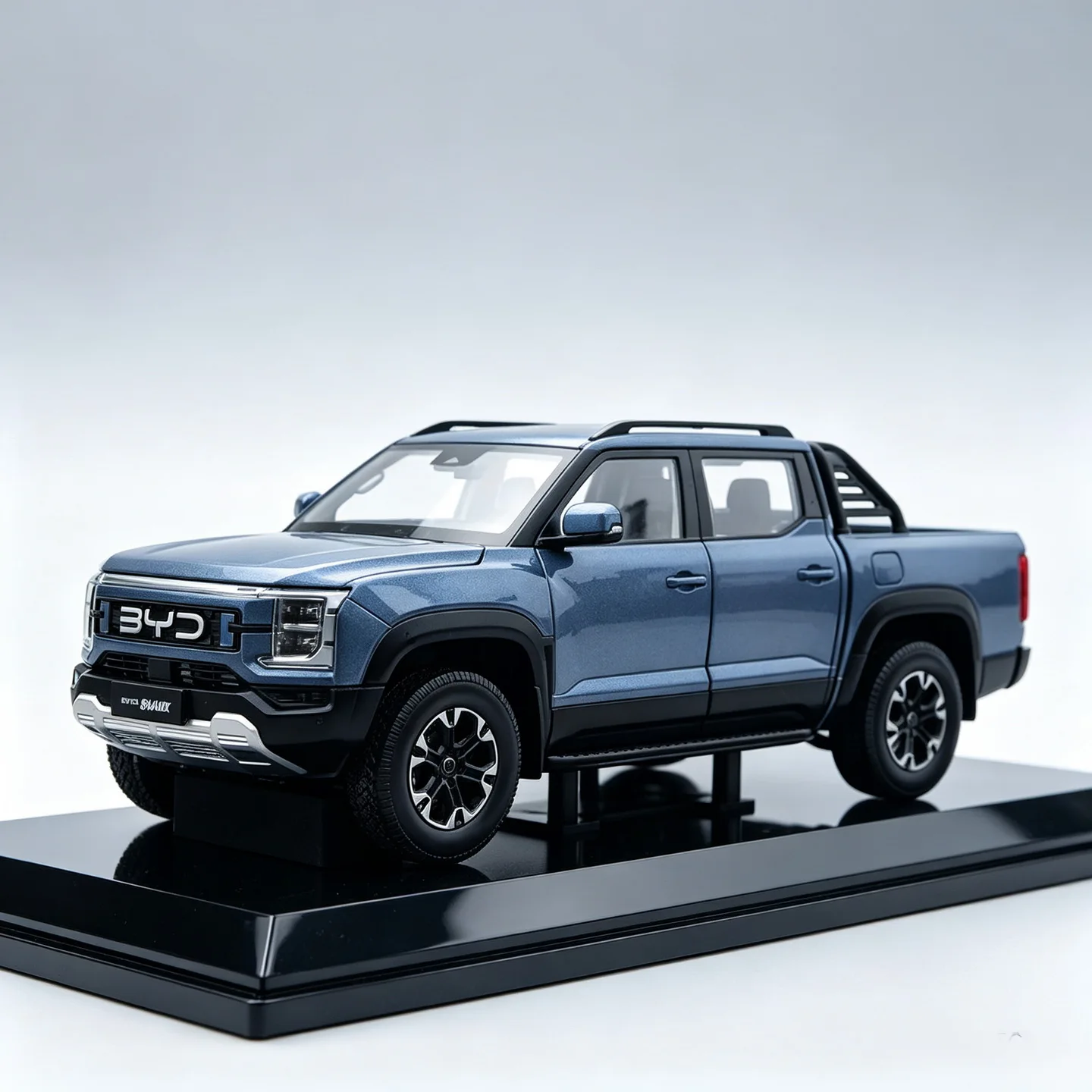 SHARK 6 Micromodel,BYD Die-Cast Metal Replica,Alloy Car Model, Display, Desktop Decoration,blue，red,1: 18