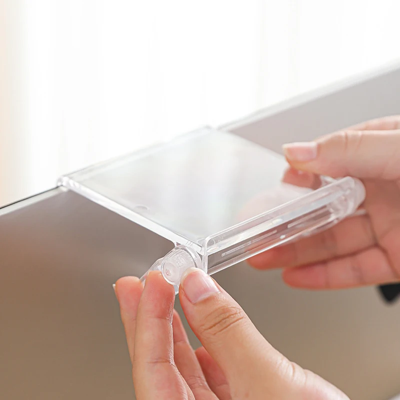 Adjustable TV Computer Monitor Storage Shelf Rack PC Screen Organizers Bracket Holder For Remote Control Wifi Router Set-Top Box