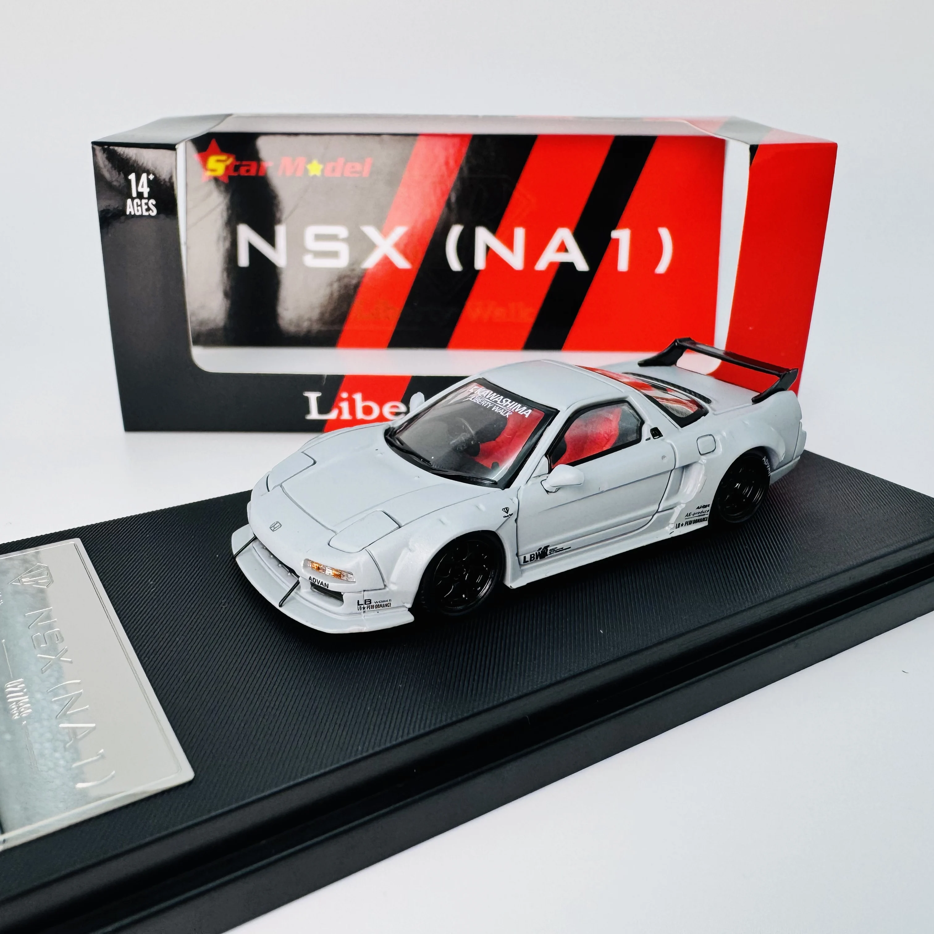 

Star 1:64 NSX NA1 Widebody Motorsport Model Die Cast Metal Car Model Collectible model cars