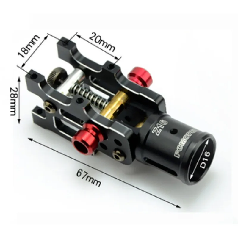 CNC all-aluminum alloy Z16mm folding arm, automatic multi-rotor four-six-eight axis folding