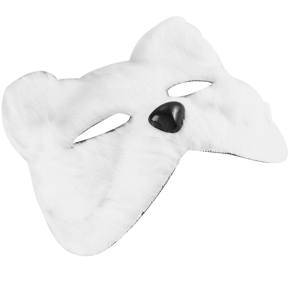 Cosplay Mask Masquerade Ball Masks Halloween Bathroom Decorations Faux Fur Tail