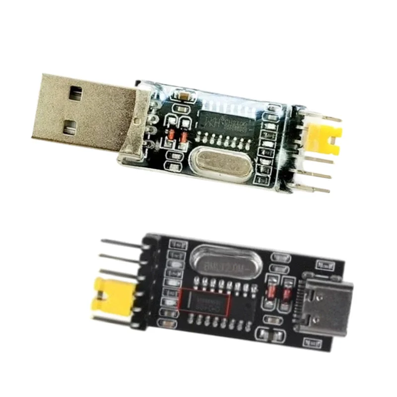Преобразователь USB в TTL UART CH340 CH340G Модуль мигающей платы Интерфейс типа STC MCU USB в последовательный порт