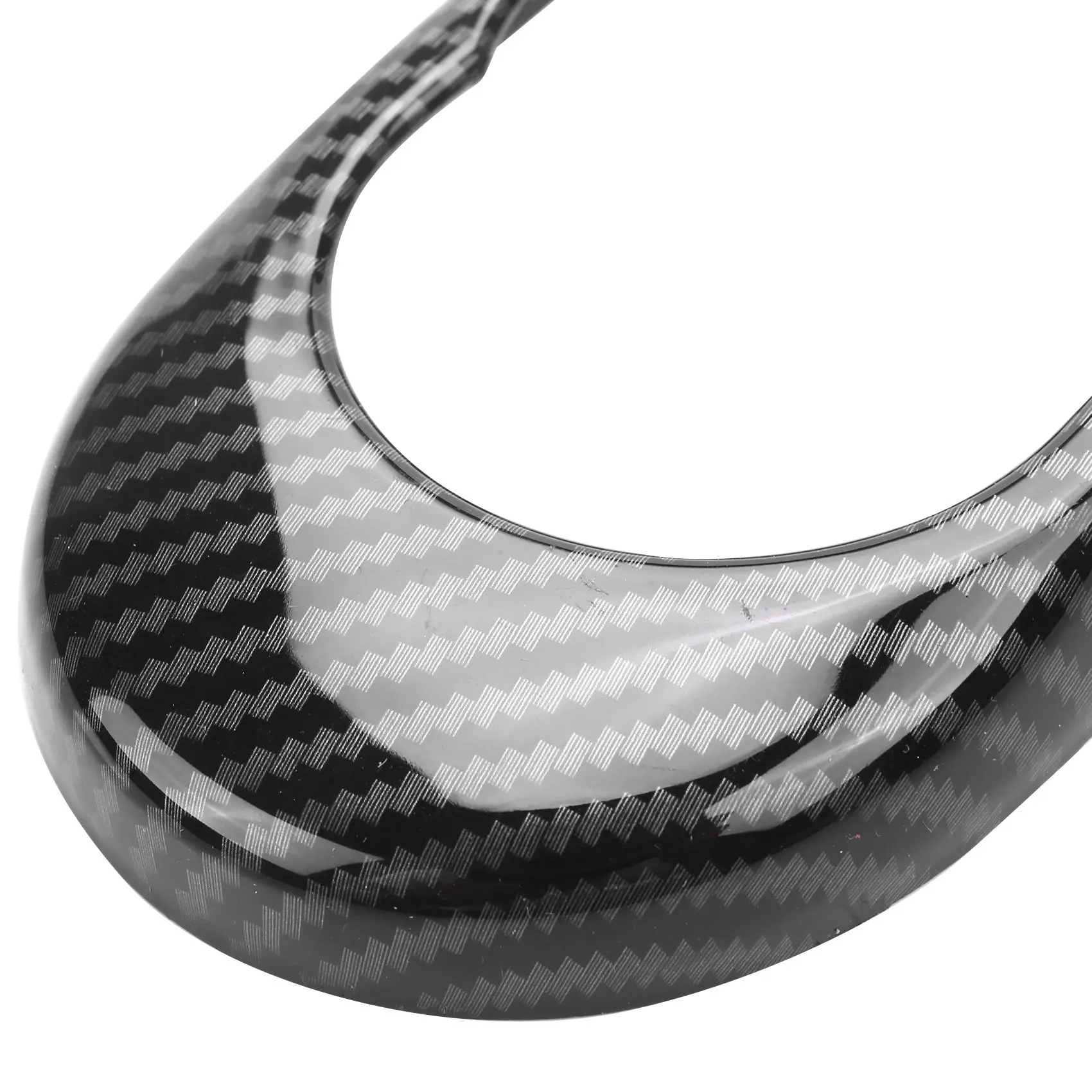 NCSMT Car Control Console Panel for BMW MINI Cooper S F55 F56 F57 Car Interior Moulding Panel Cover Carbon Fibre Style