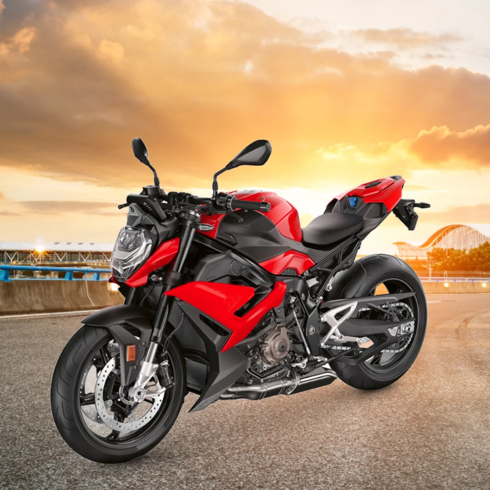 ل BMW S 1000R 2021-2025 M 1000 R 2022-2025 مقعد الذيل هدية S1000R M1000R موتو الأجزاء الخلفية أحمر أبيض أسود الكربون نمط