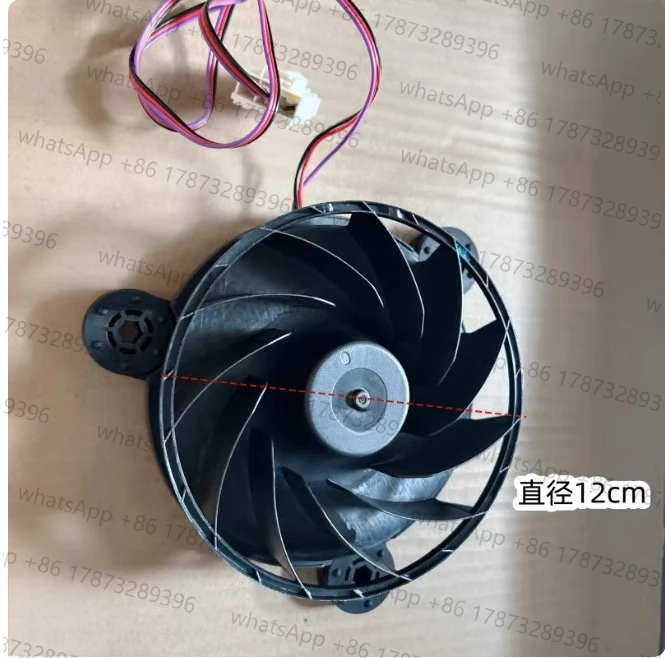 

For refrigerator cooling fan motor MODEL: CHT12512RH-R38B 0.199A