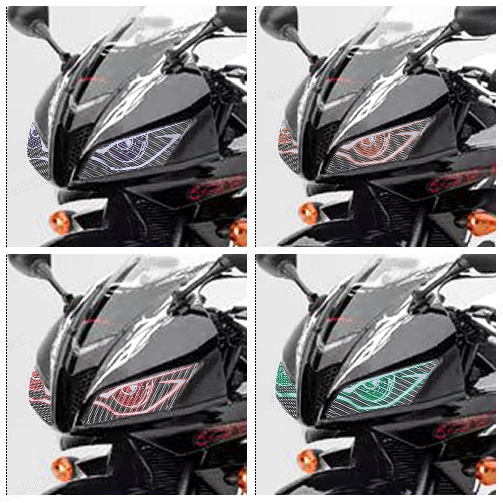 Headlight Sticker Waterproof Motorcycle Decals PVC Stickers for Honda CBR 600 RR 600RR CBR600RR 2007-2012 2011 Accessories