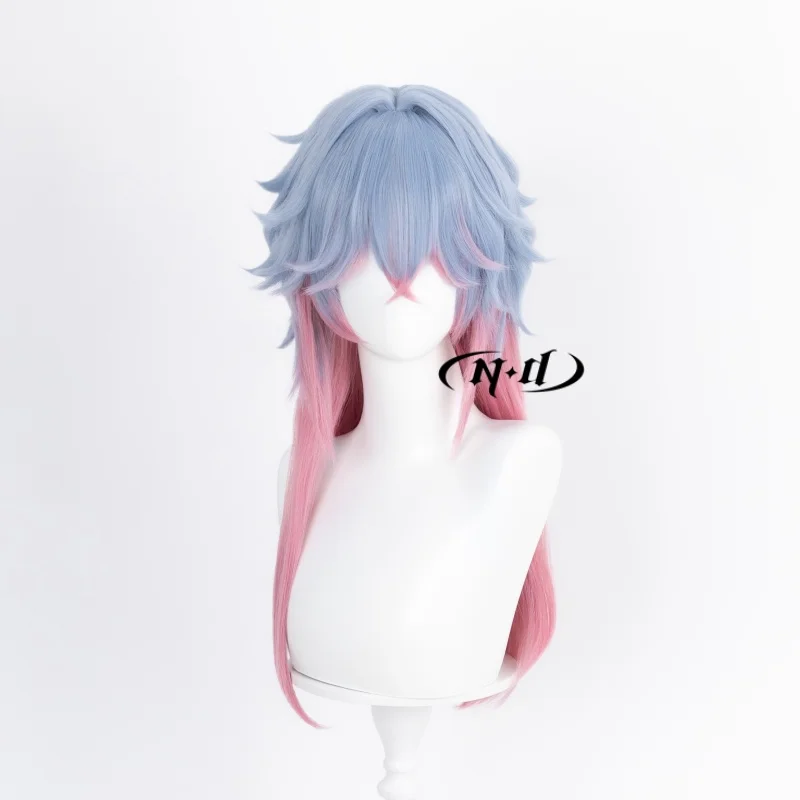 ND Brand Miku Hatsunee Rabbit Hole Gender Swap Cosplay Wigs Hair Hairpiece for Comic-con Cosplayer Halloween Costume Party