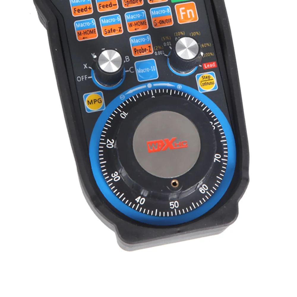 Alça USB de 3/4/6 eixos MPG CNC MACH3 volante pendente eletrônico sem fio WHB04B XHC