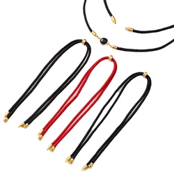 3mm 30-60cm Nylon Necklace Cord String Rope Adjustable Choker Necklace For DIY Charms Pendant Bead Craft Jewelry Making Supplies