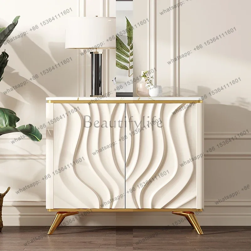 YJ Nordic Mobile Cabinets Filing Storage Organizer Display Entryways Luxury Living Room Cabinets Hallway Cajonera Home Furniture
